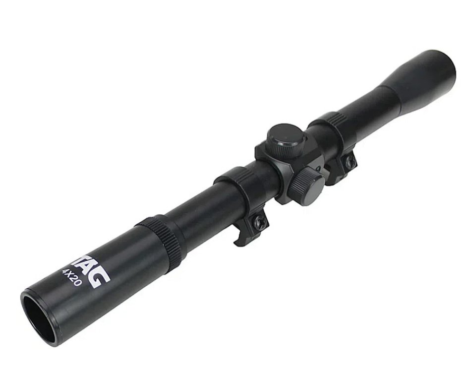 Carabina de Pressão Rossi Dione Sport MH 4,5mm - Rossi + Luneta 4x20 + Capa + Chumbo + Alvos