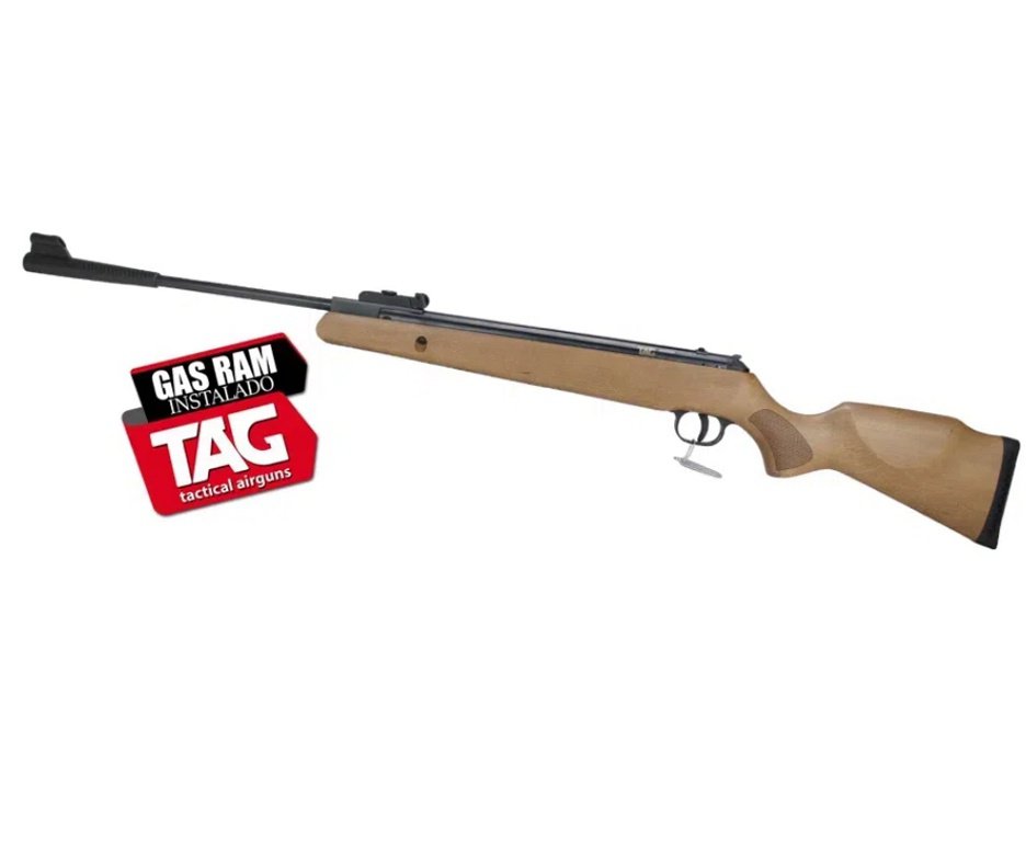 Carabina de Pressão Montana Mag Nitro 12 Tiros 5,5mm - SPA Tag + Red Dot 1x30 + Capa