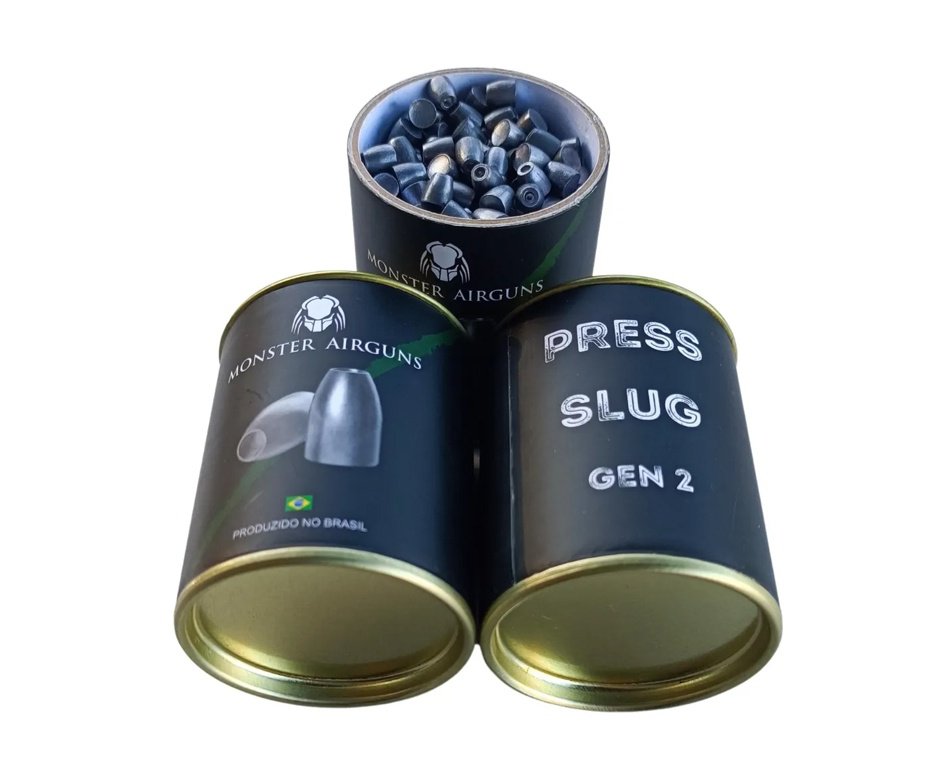 Chumbinho Slug Monster 26,60gr 6,355 REF 65P - 150un.