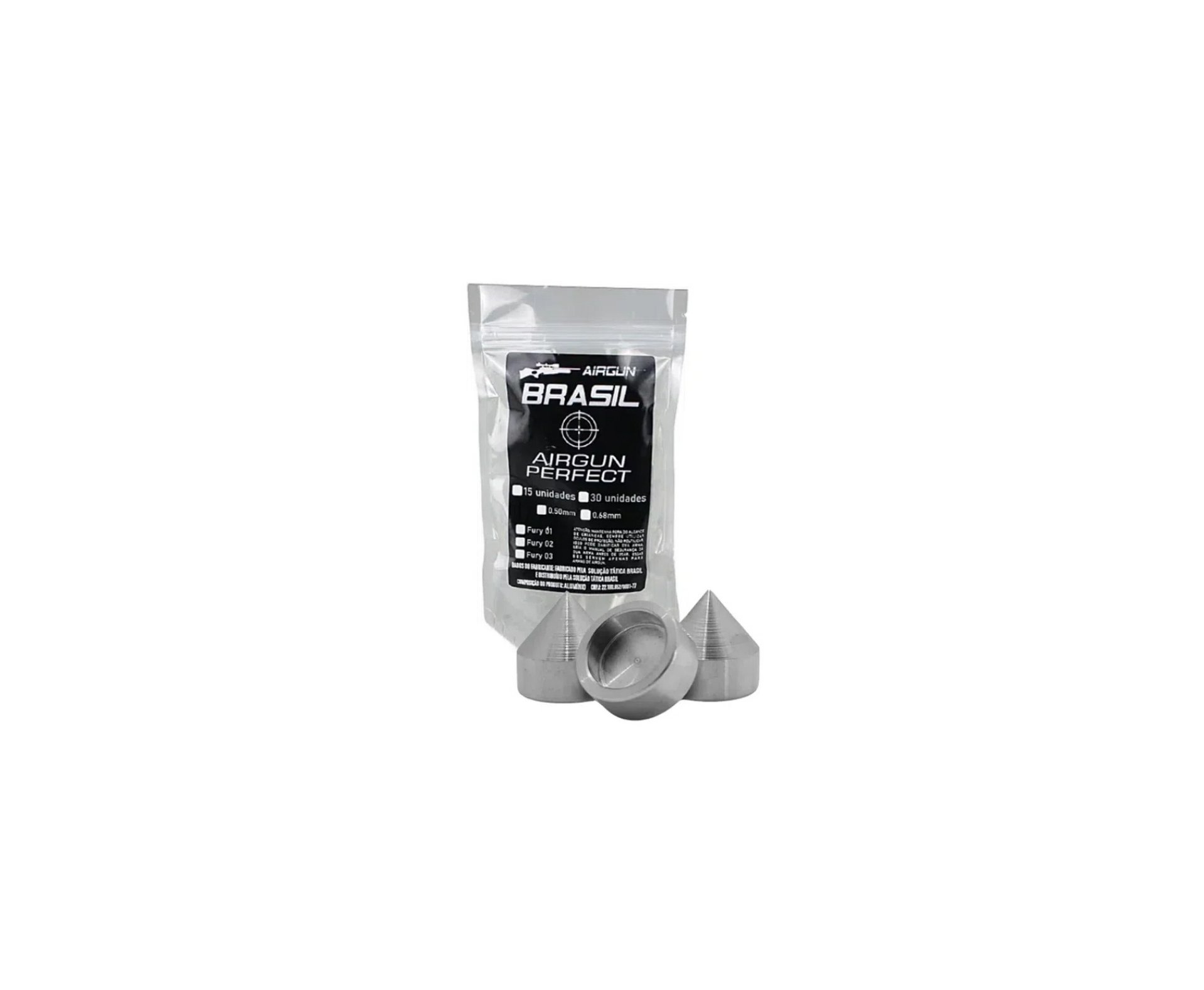 Revólver de Pressão CO2 HDR T4F .50 GEN2 Defense Umarex LTL + Munição Strike Fury + Co2