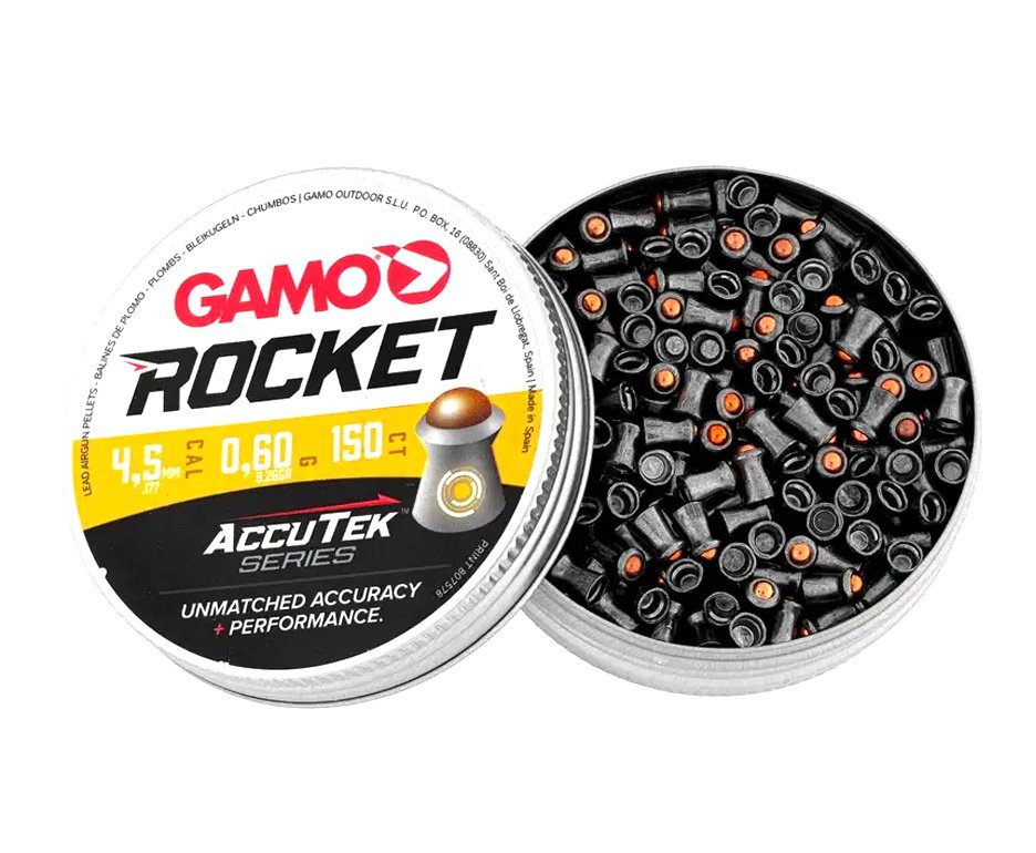Chumbinho Gamo Rocket Accu Tek Series 4,5mm - 150un