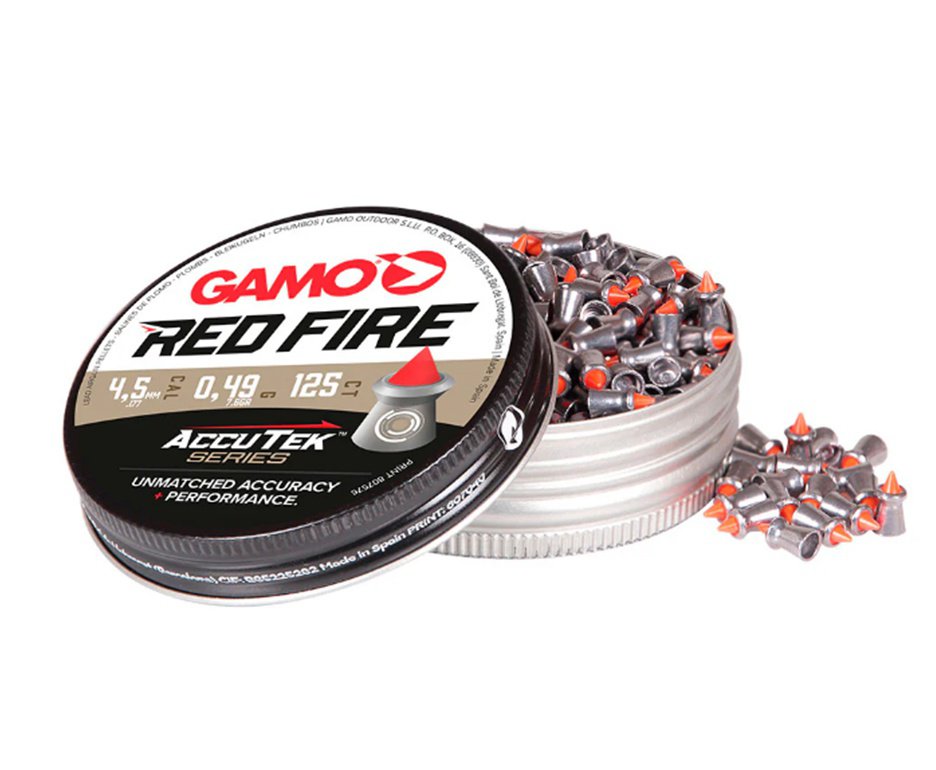 Chumbinho Gamo Red Fire Accu Tek Series 4,5mm - 125un