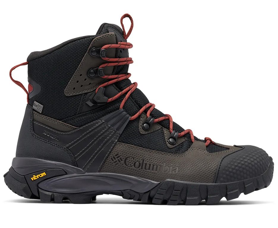 Bota Columbia Navigator Trek Outdry Masculina - Black/Spice