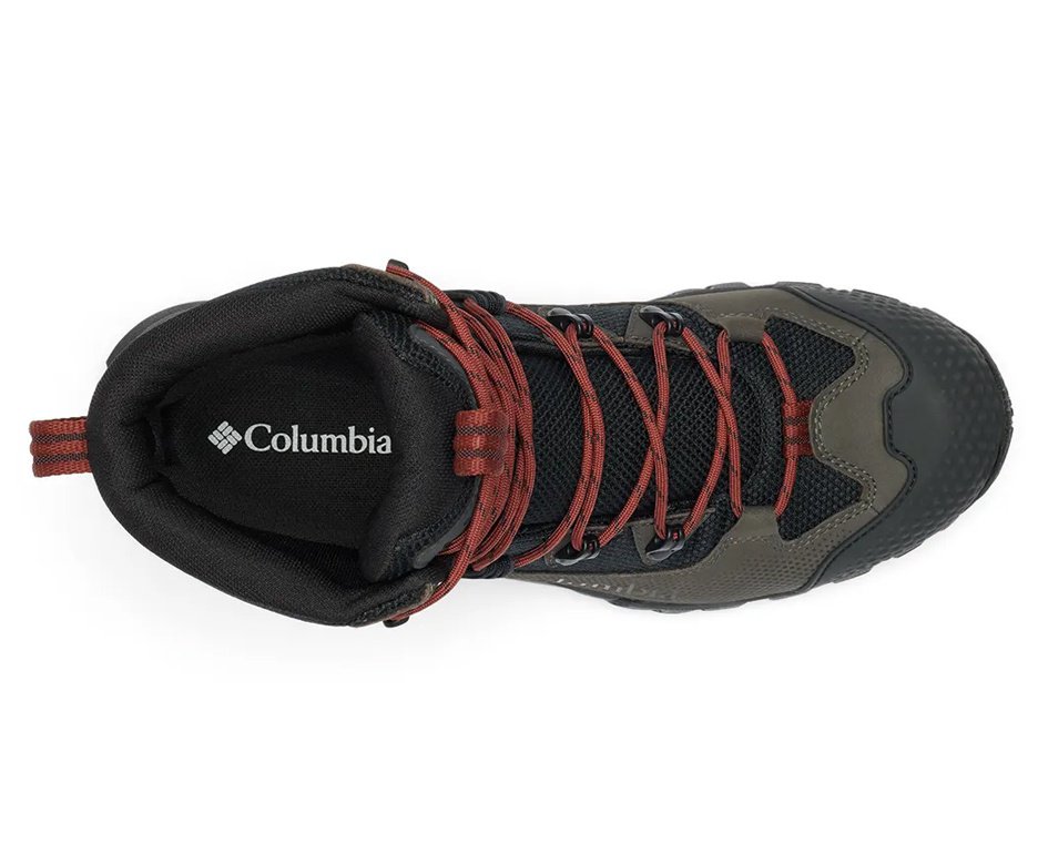Bota Columbia Navigator Trek Outdry Masculina - Black/Spice