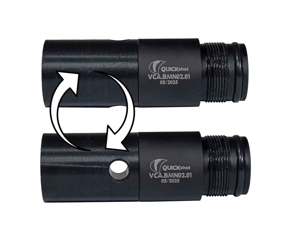 Válvula de Admissão/Carga para Beeman PCP MK2 Quickshot
