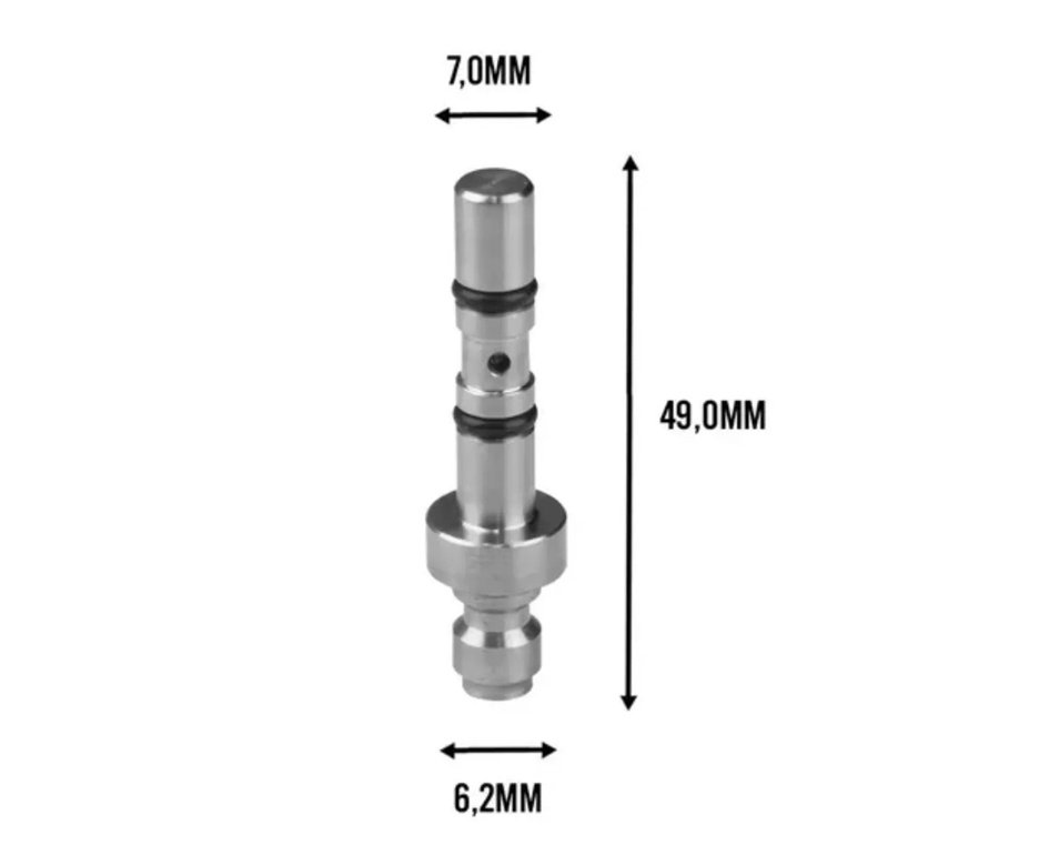 Válvula de Admissão/Carga para Beeman PCP MK2 Quickshot