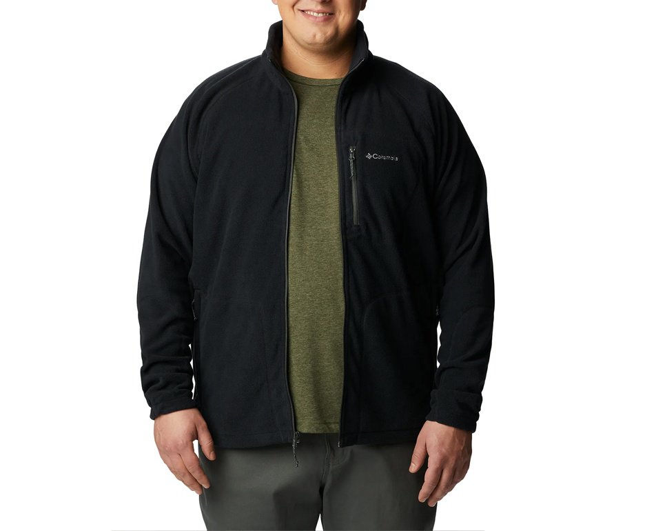 Jaqueta Columbia Fast Trek II Full Zip Fleece Feminina - Black