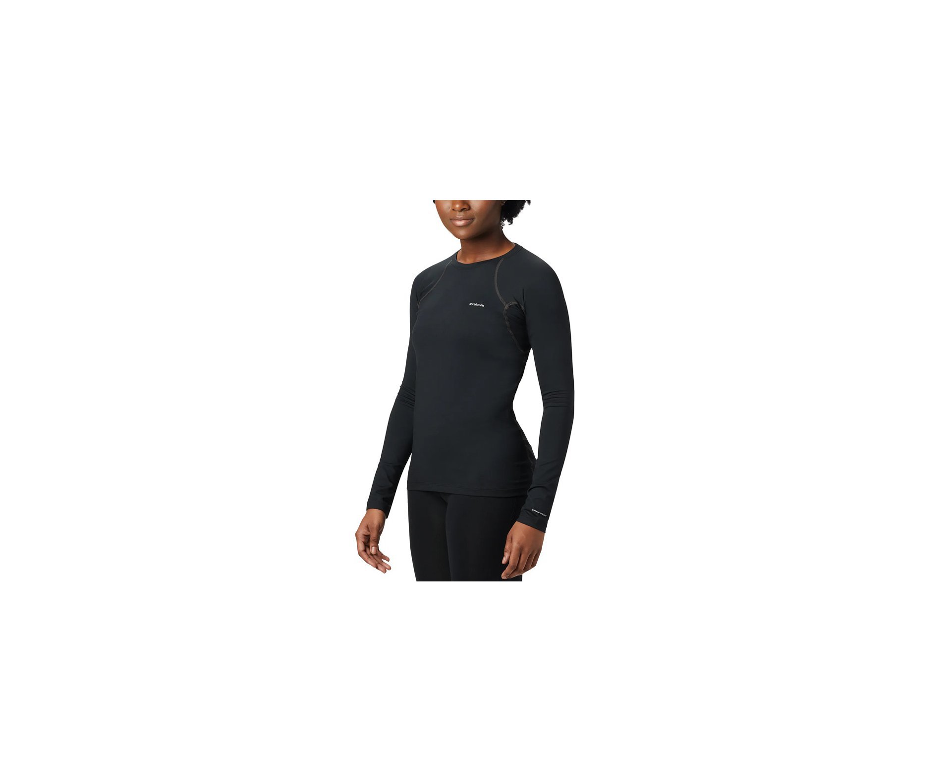 Blusa Columbia HeavyWeight Stretch Long Sleeve Black