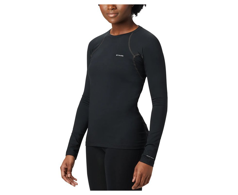 Blusa Columbia HeavyWeight Stretch Long Sleeve Black