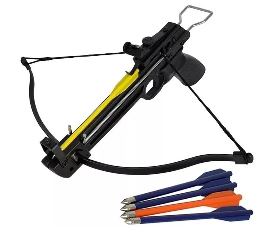 Besta Pistol Crossbow Mk-50a1/5pl 50lbs + Alvos