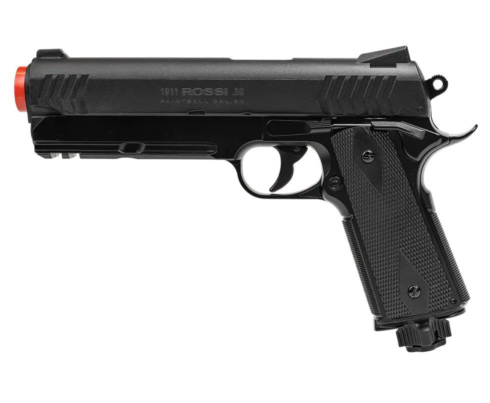 Pistola de Pressão Rossi 1911 CO2 .50 Home Defense Paintball