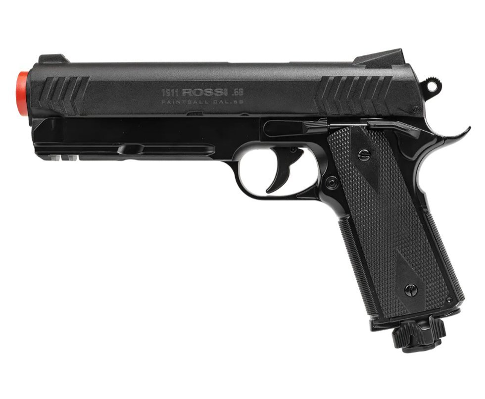 Pistola de Pressão Rossi 1911 CO2 .68 Home Defense Paintball
