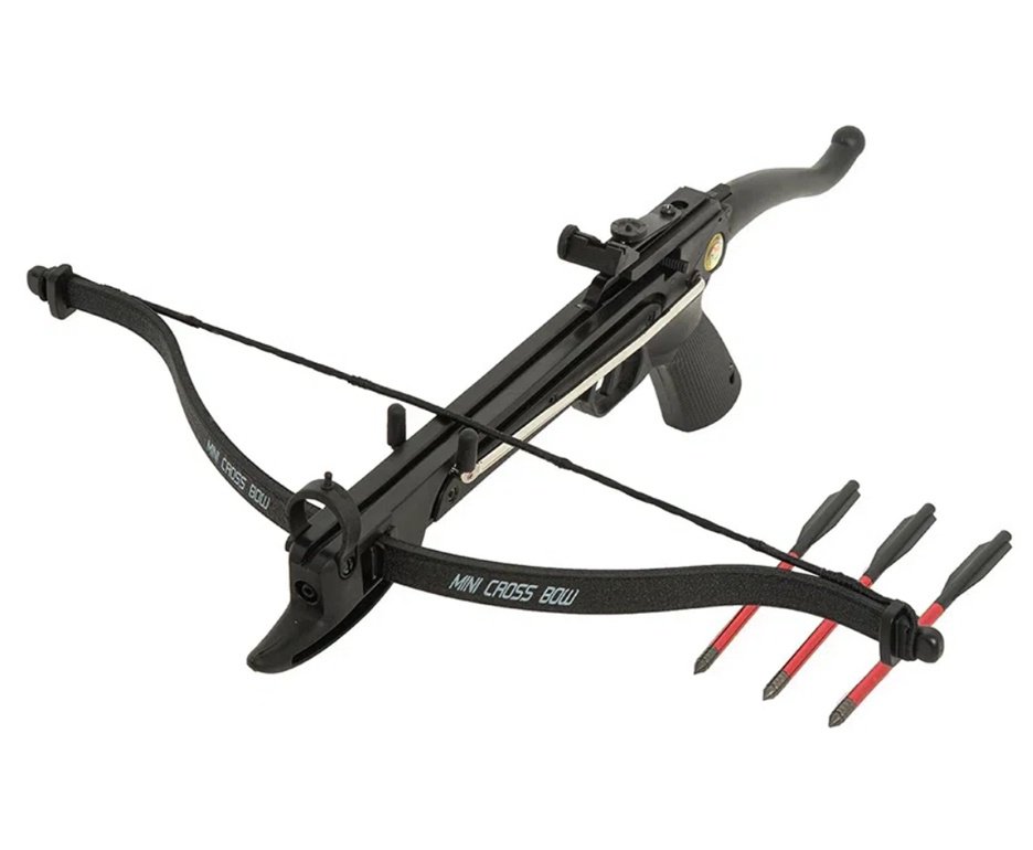 Besta / Balestra Recurvo 80lbs Mk-80A4PL Man Kung + Kit 12 Setas + Alvos