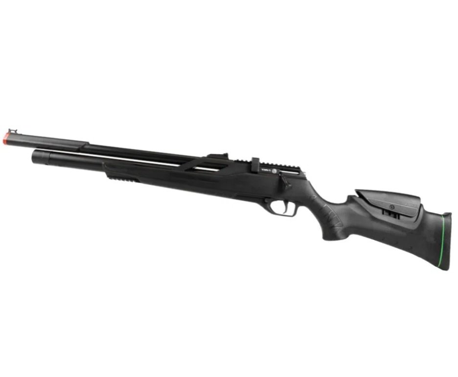 Carabina Pressão PCP Rossi T-REX 6.35mm Big Bore - Rossi + Luneta 6-24x50 + Alvos + Desengripante / Anticorrosivo