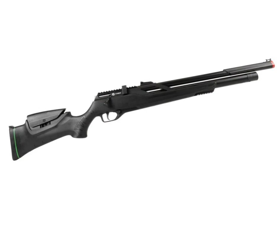 Carabina Pressão PCP Rossi T-REX 6.35mm Big Bore - Rossi + Luneta 6-24x50 + Alvos + Desengripante / Anticorrosivo