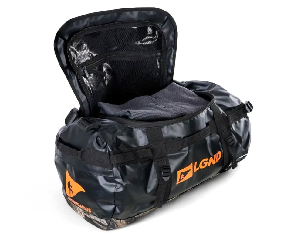 Duffle Lgnd 50L Preto e Camuflado  - Nautika