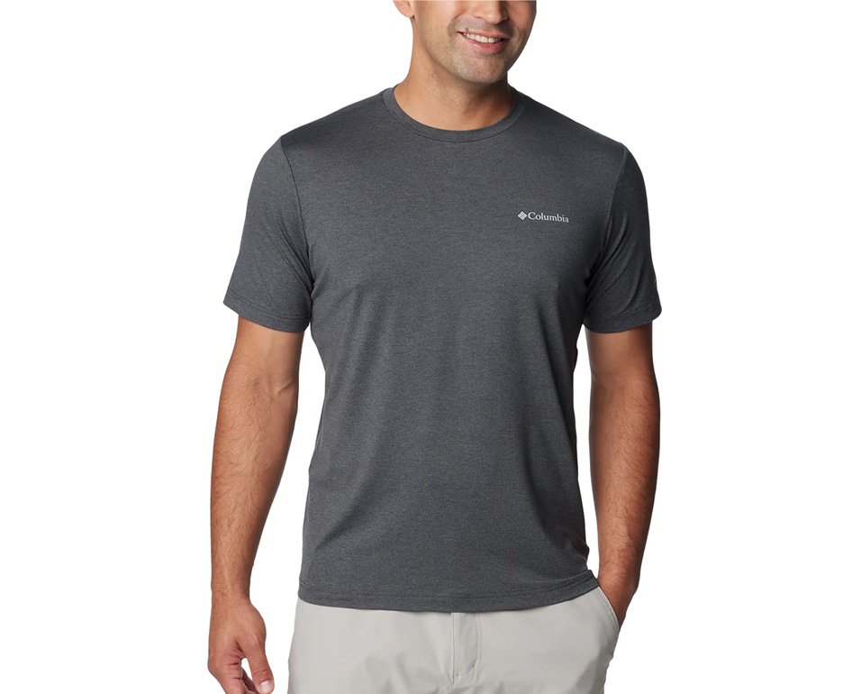 Camiseta Columbia Tech Trail Crew Neck II Shark Heather