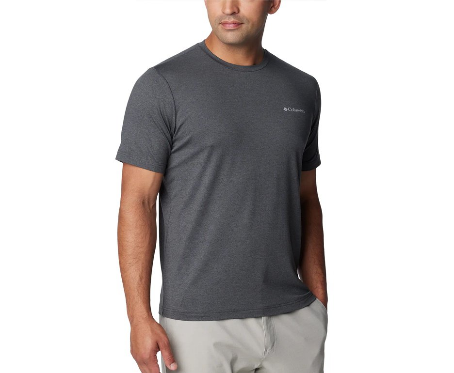 Camiseta Columbia Tech Trail Crew Neck II Shark Heather
