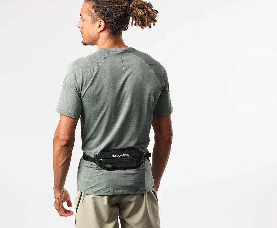 Cinto Esportivo Salomon Active Sling Belt Black/Metal