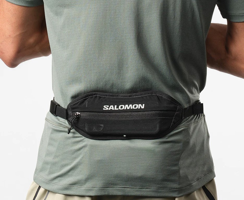 Cinto Esportivo Salomon Active Sling Belt Black/Metal