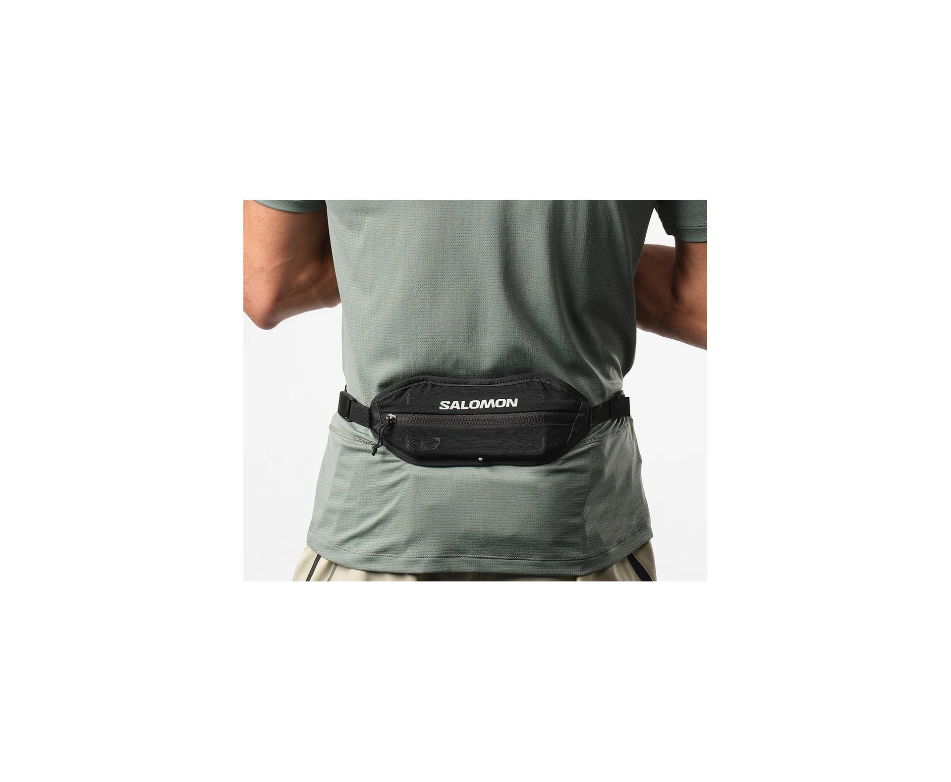Cinto Esportivo Salomon Active Sling Belt Black/Metal
