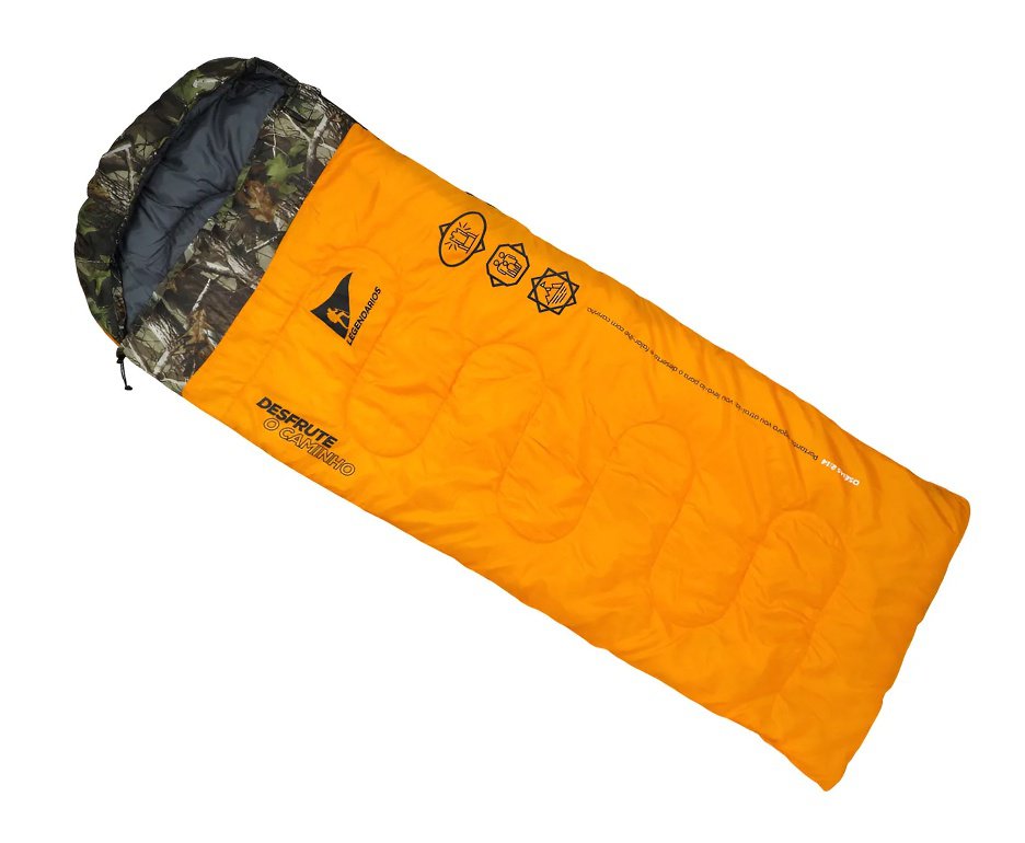 Saco de Dormir Nautika Freedom Legendários - Laranja