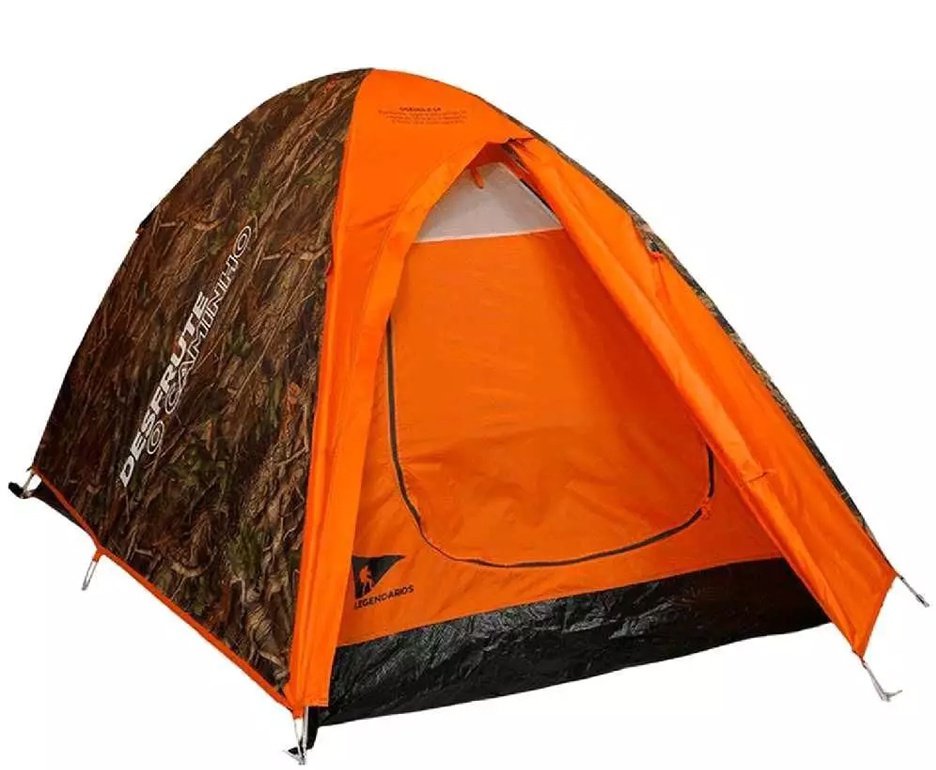 Barraca Nautika Falcon Legendários 02 Pessoas Laranja