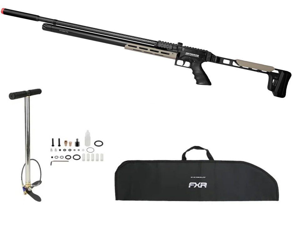 Carabina PCP Artemis Nomad AP1000 5,5mm - FXR Artemis + Capa + Bomba