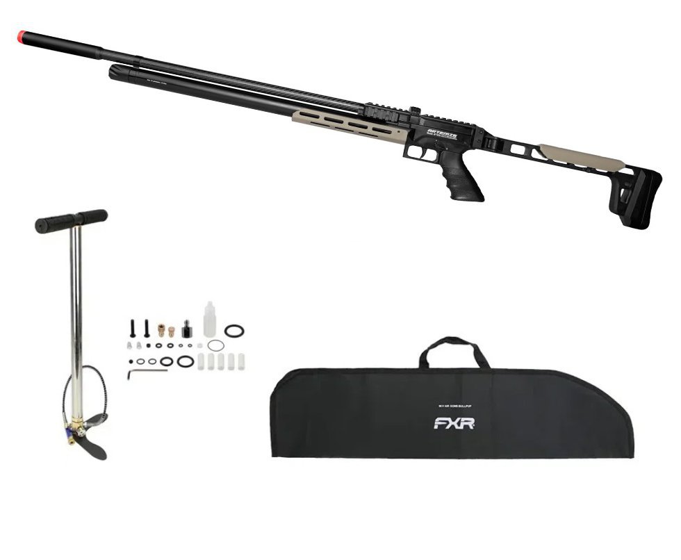 Carabina PCP Artemis Nomad AP1000 5,5mm - FXR Artemis + Capa + Bomba