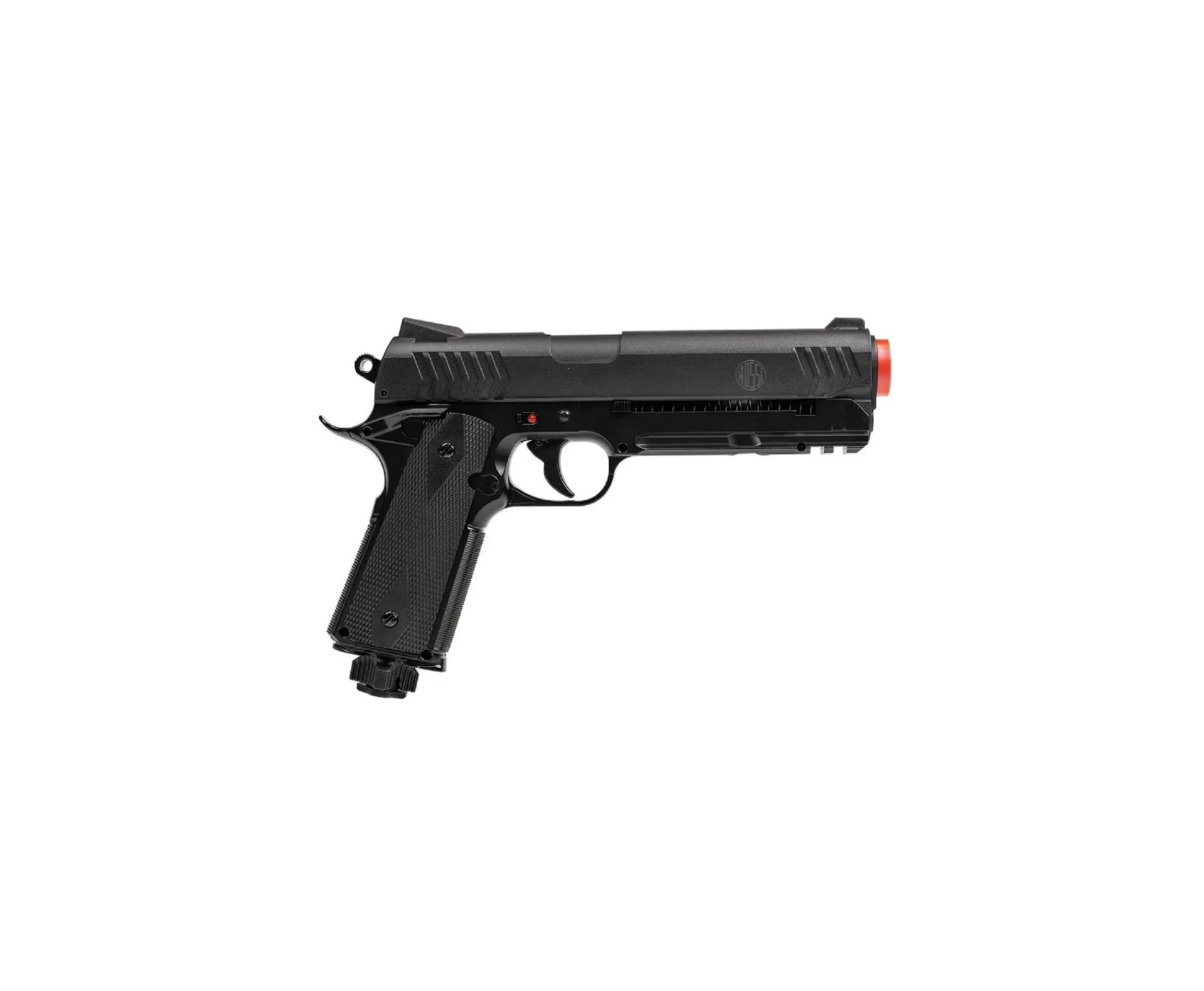 Pistola de Pressão Rossi 1911 CO2 .50 Home Defense Paintball + Co2 + Esferas de Borracha + Case + Alvos + Laser + Kamuff