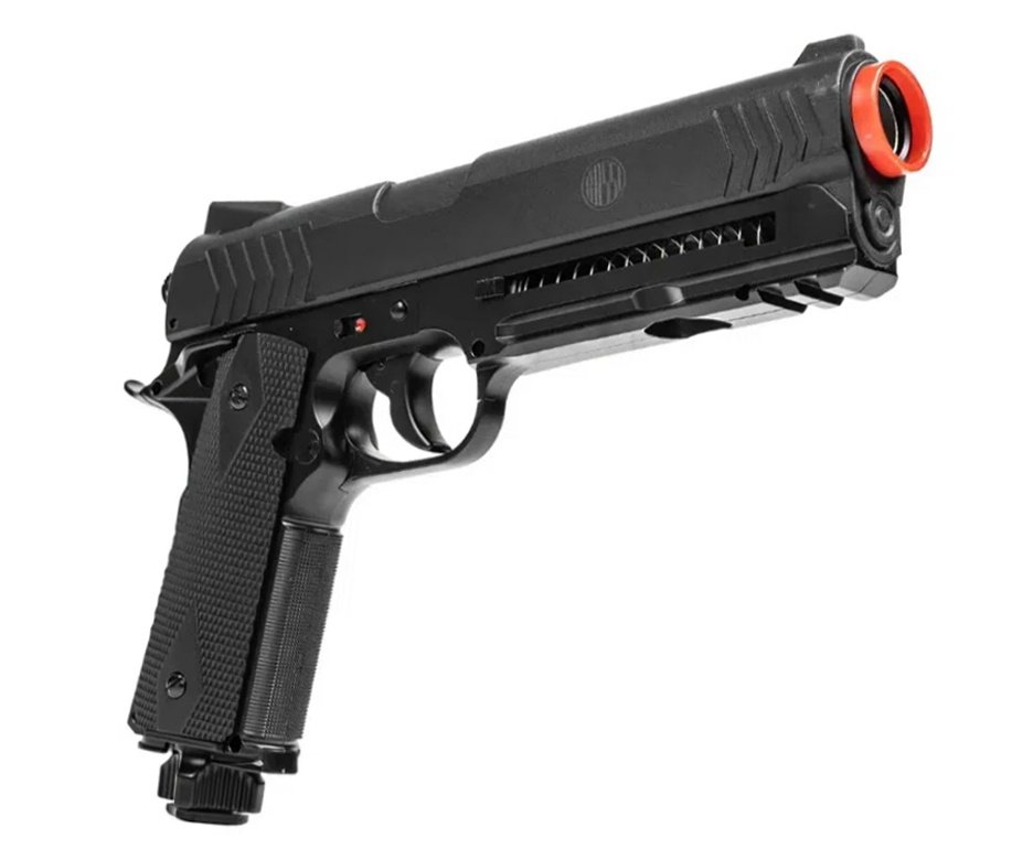 Pistola de Pressão Rossi 1911 CO2 .68 Home Defense Paintball + Co2 + Esferas de Borracha