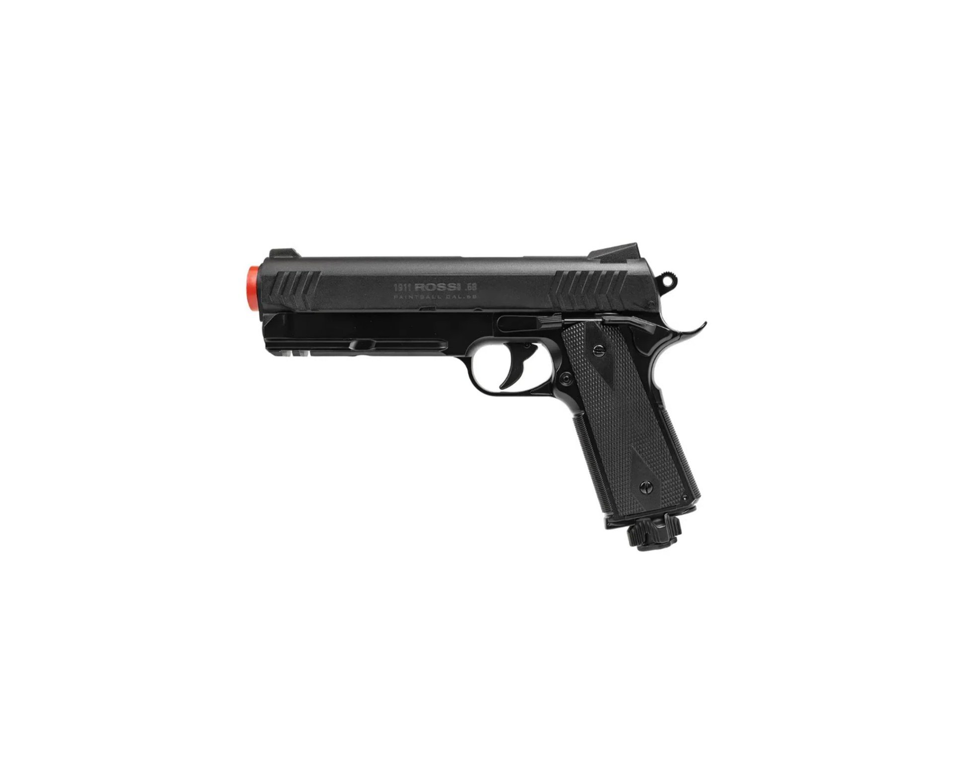 Pistola de Pressão Rossi 1911 CO2 .68 Home Defense Paintball + Co2 + Esferas de Borracha + Case + Alvos