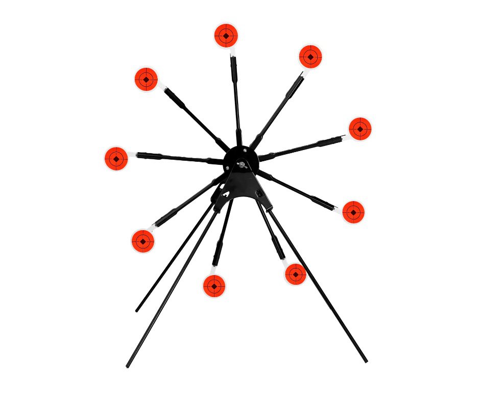 Alvo FXR Rotativo 9 Pêndulos Para Carabinas de Pressão