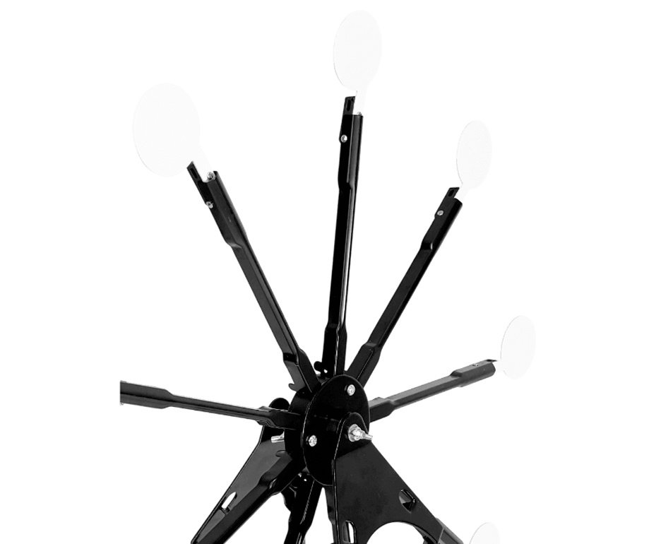 Alvo FXR Rotativo 9 Pêndulos Para Carabinas de Pressão