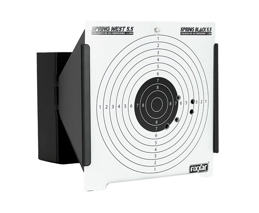 Coletor Porta Alvos 14x14cm conico para Carabina e Pistola de Pressão - FXR