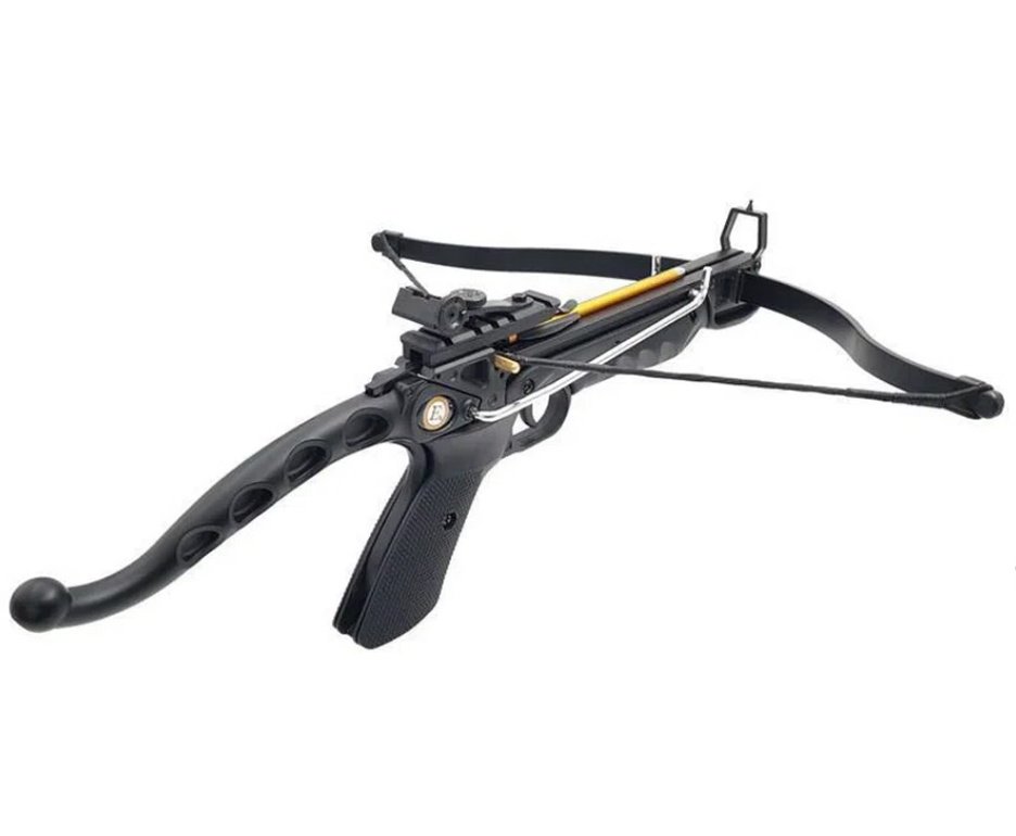 Besta / Balestra 80 libras Cobra De Luxe - EK Archery + Kit 12 Setas De Alumínio + Alvos