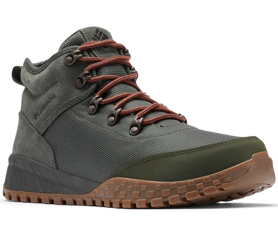 Bota Columbia Fairbanks Mid Deep Masculina - Olive/Desert