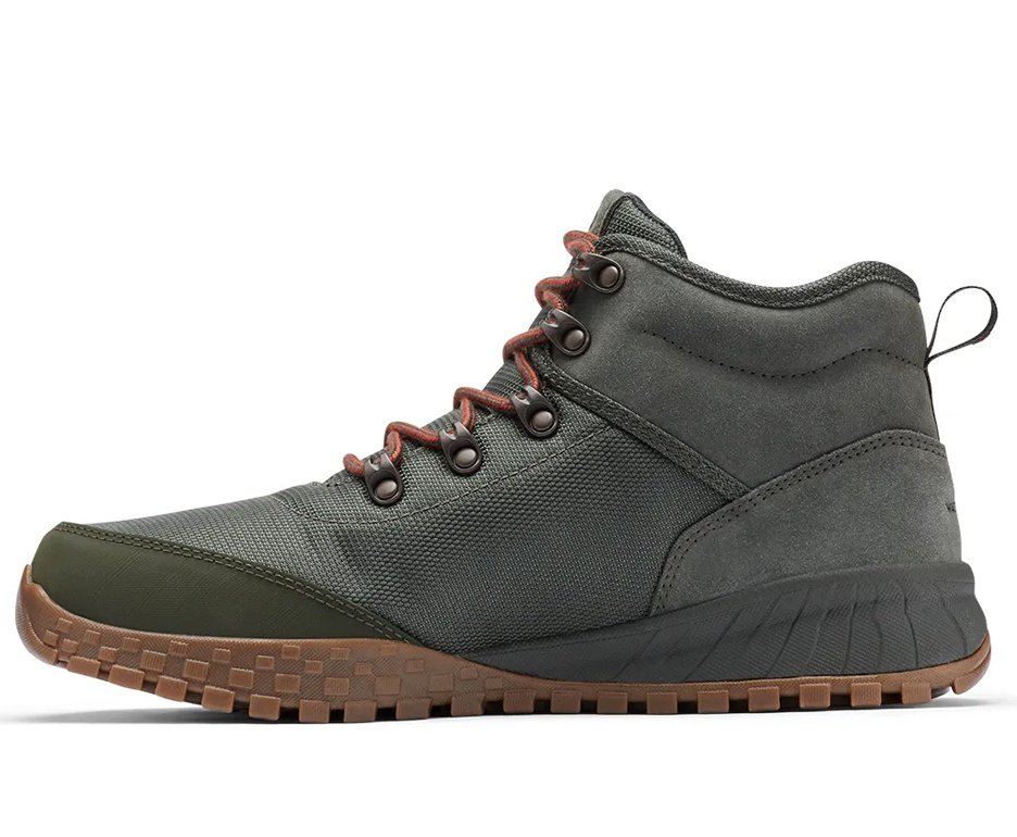 Bota Columbia Fairbanks Mid Deep Masculina - Olive/Desert