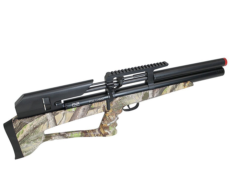 Carabina Pressão PCP P35 CAMO Artemis Bull PUP 5.5 + Bomba + Capa
