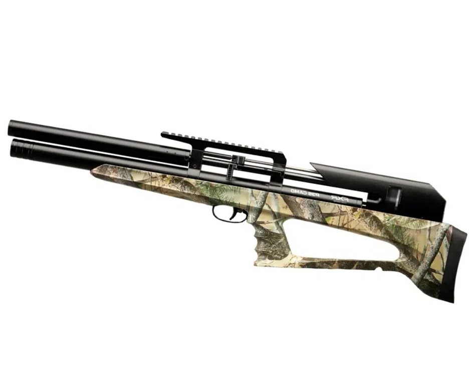 Carabina Pressão PCP P35 CAMO Artemis Bull PUP 5.5 + Bomba + Capa + Luneta 4x32 + Chumbos + Alvos + Kit de Limpeza + Desengripante / Anticorrosivo