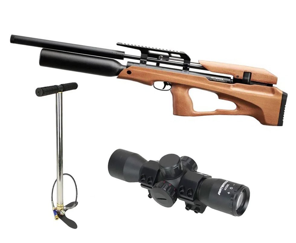 Carabina de Pressão PCP P35X-B Evolution HC 5,5mm Artemis - FXR + Bomba + Luneta 4x32