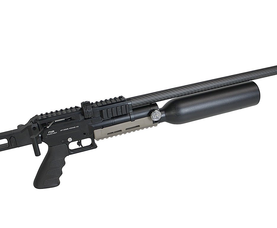 Carabina PCP Artemis AP1000B HC Nomad 5,5mm - FXR Artemis + Case + Bomba + Luneta 6-24x50 + Chumbos