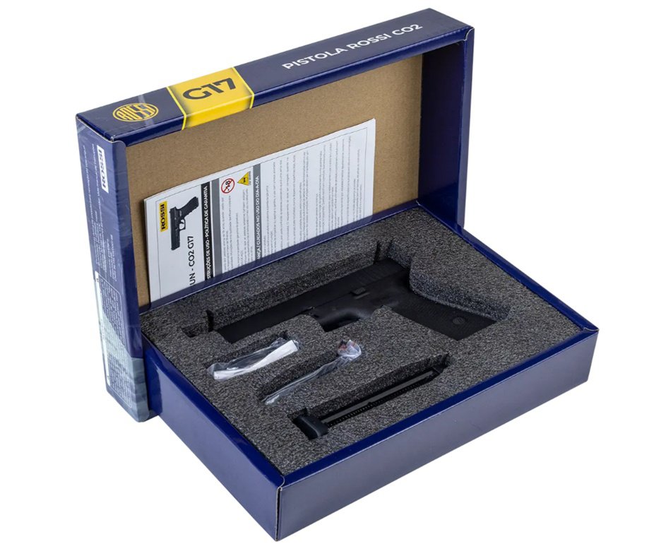 Artefato de Pressao GK G17 Blowback CO2 4,5mm Rossi