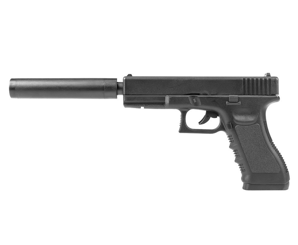 Pistola de Pressão Airgun CO2 G17 Magnum 4,5mm - Rossi