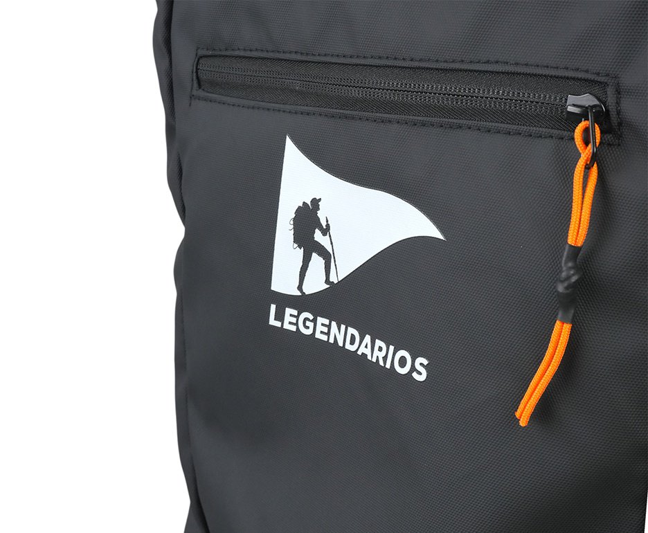 Mochila de Viagem NTK Legendários Evoque 40L Laminação PU 600D Poliéster - Preto