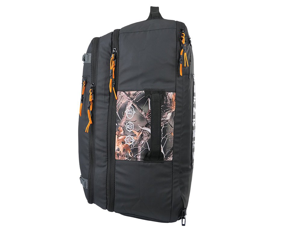 Mochila de Viagem NTK Legendários Evoque 40L Laminação PU 600D Poliéster - Preto