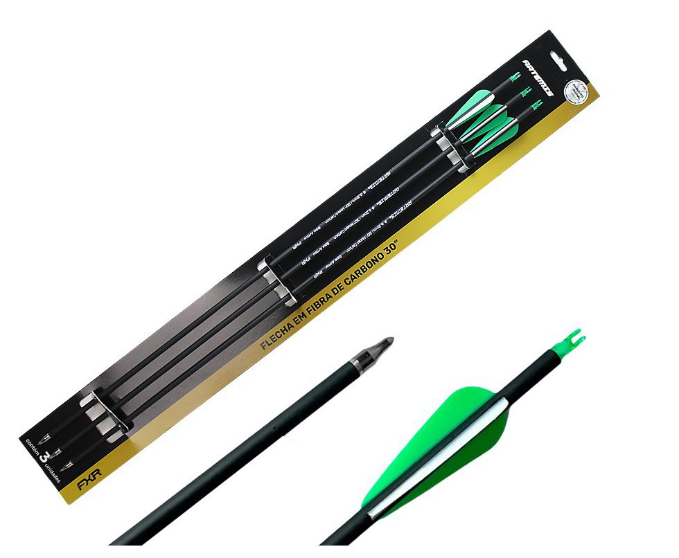Flecha/Seta de Fibra de Carbono 30" FXR