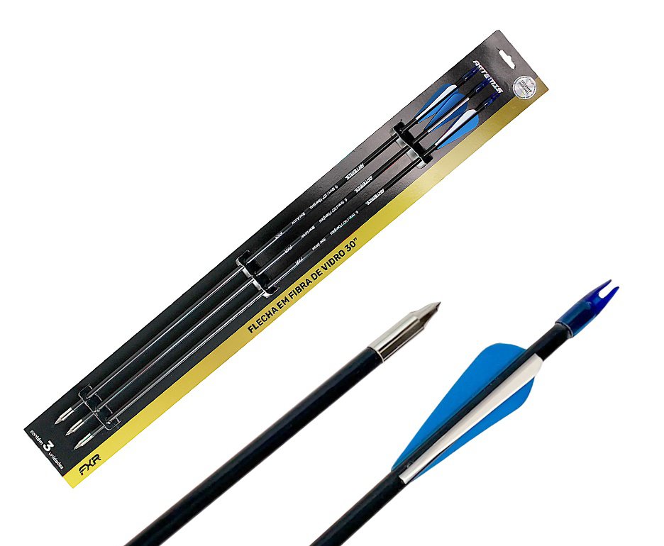 Flecha/Seta Artemis de Fibra de Vidro 30"