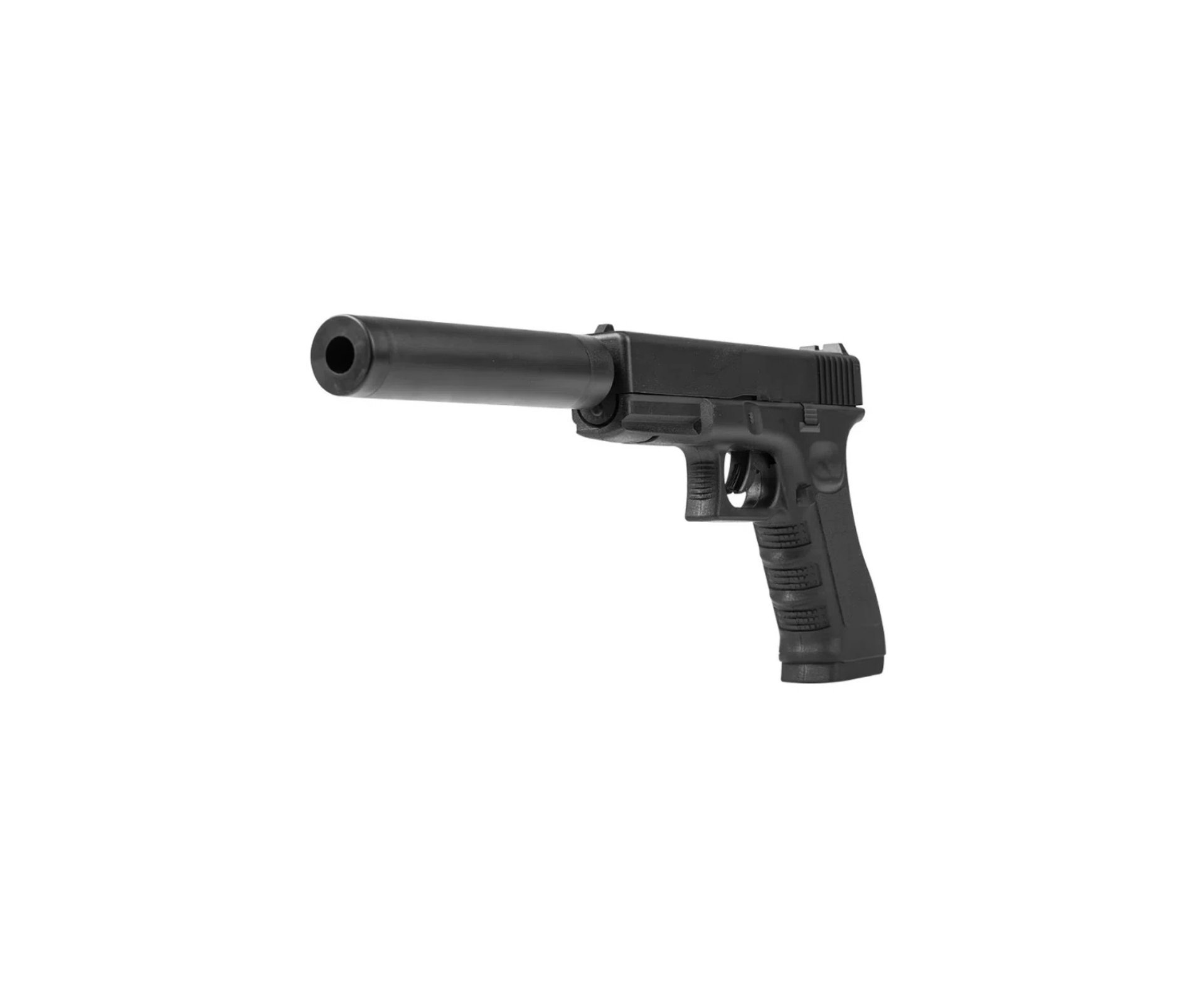 Pistola de Pressão Airgun CO2 G17 Magnum 6,0mm - Rossi + Co2 + BBS