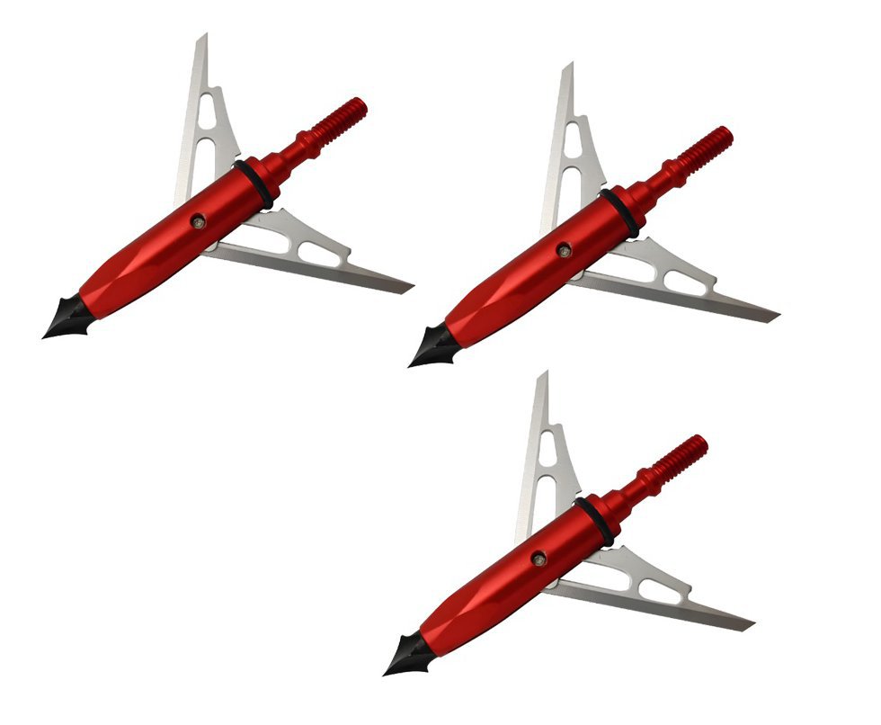 Kit Ponteira de Seta 3 laminas perfurante para Flexa M-36 Artemis
